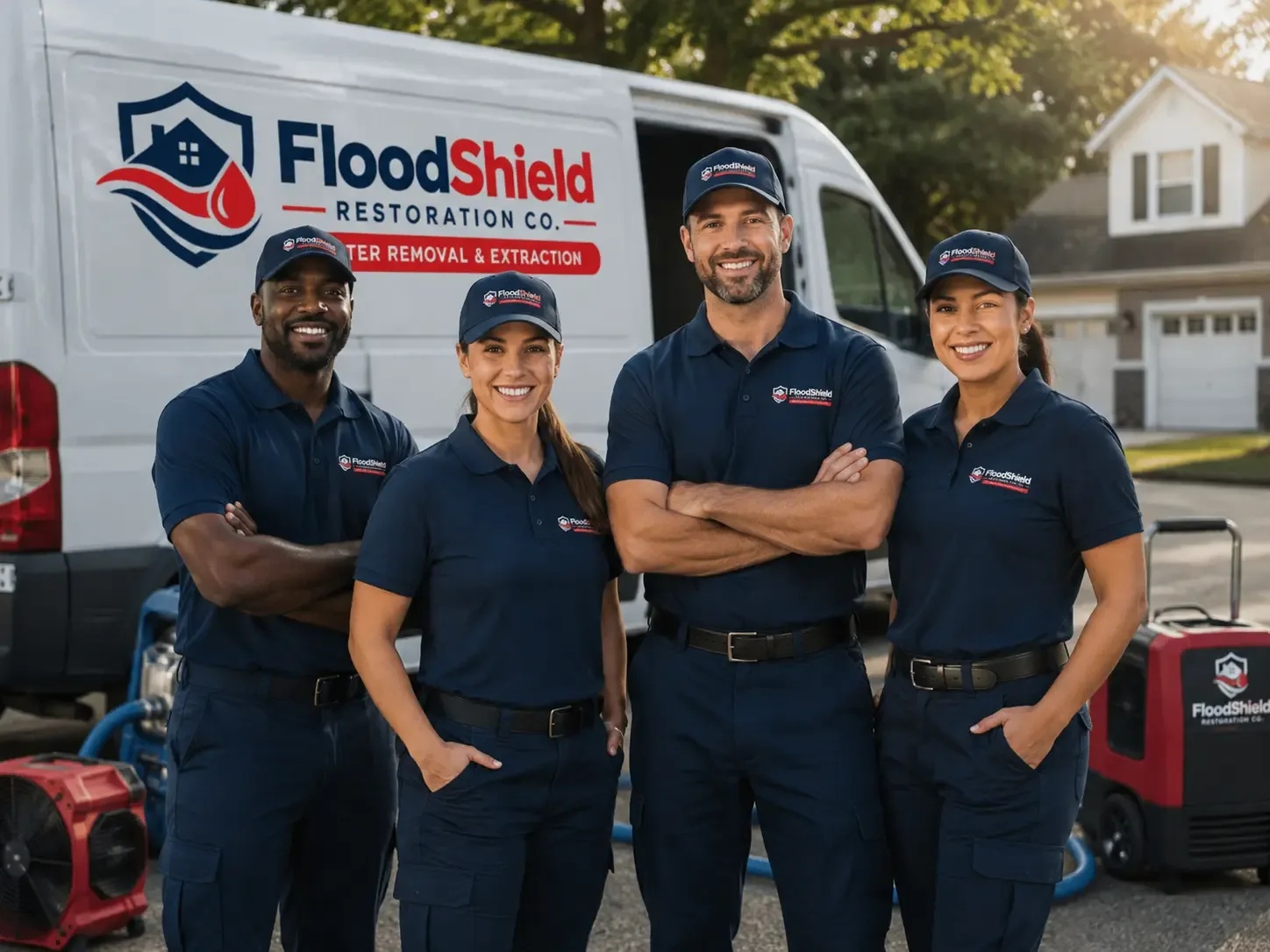 Flood Damage Restoration company in Oak Run, CA